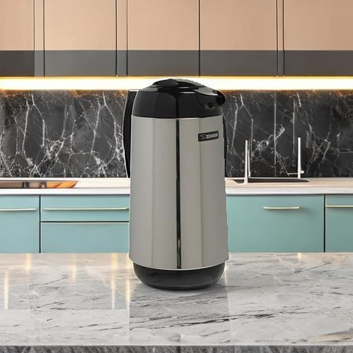 image:imageZojirushi AHGB10SE Thermal Serve Carafe 34 oz 10 liter Polished Stainless Steel Made in JapanPolished Stainless Steel