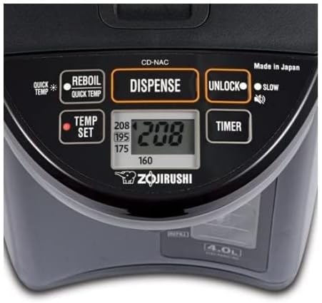image:imageZojirushi CDNAC50BM Micom Water Boiler and Warmer 5Liter Metallic BlackMetallic Black