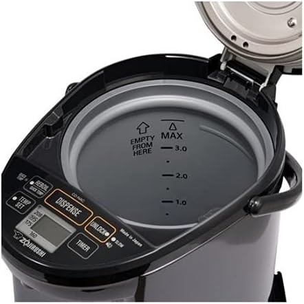 image:imageZojirushi CDNAC50BM Micom Water Boiler and Warmer 5Liter Metallic BlackMetallic Black