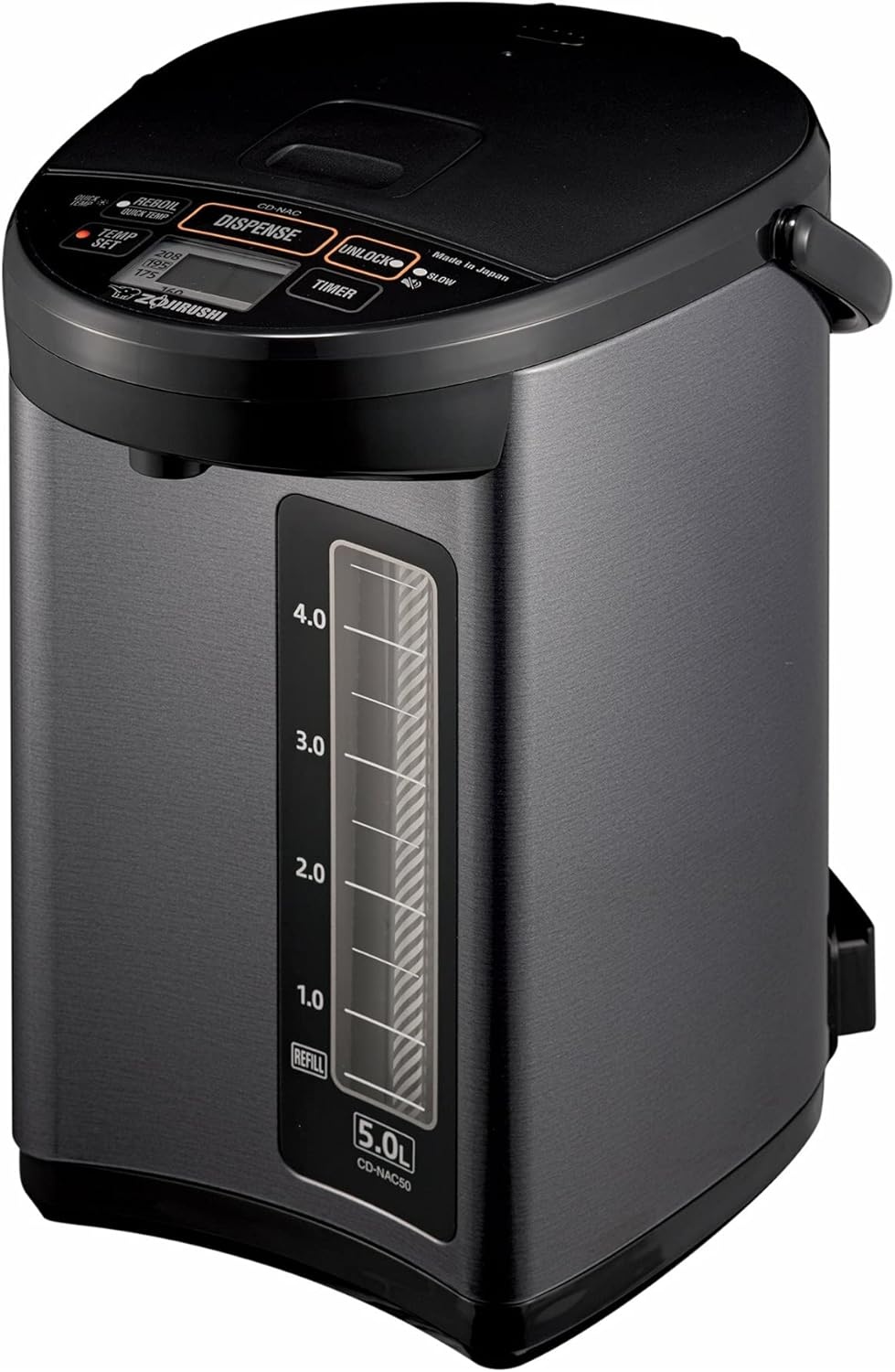 image:imageZojirushi CDNAC50BM Micom Water Boiler and Warmer 5Liter Metallic BlackMetallic Black