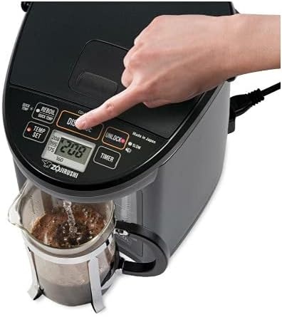 image:imageZojirushi CDNAC50BM Micom Water Boiler and Warmer 5Liter Metallic BlackMetallic Black