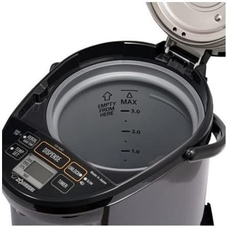 image:imageZojirushi CDNAC50BM Micom Water Boiler and Warmer 5Liter Metallic BlackMetallic Black