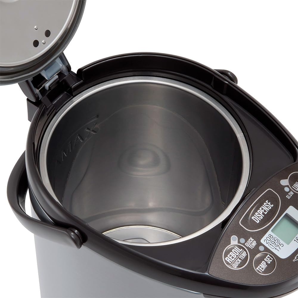 image:imageZojirushi CDWGC40TS Micom Water Boiler amp Warmer 40 Liter Silver Dark Brown PFASfree amp BPAfreeSilver Dark Brown