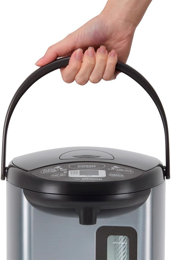 image:imageZojirushi CDWGC40TS Micom Water Boiler amp Warmer 40 Liter Silver Dark Brown PFASfree amp BPAfreeSilver Dark Brown