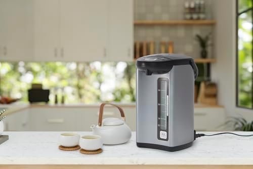 image:imageZojirushi CDWGC40TS Micom Water Boiler amp Warmer 40 Liter Silver Dark Brown PFASfree amp BPAfreeSilver Dark Brown