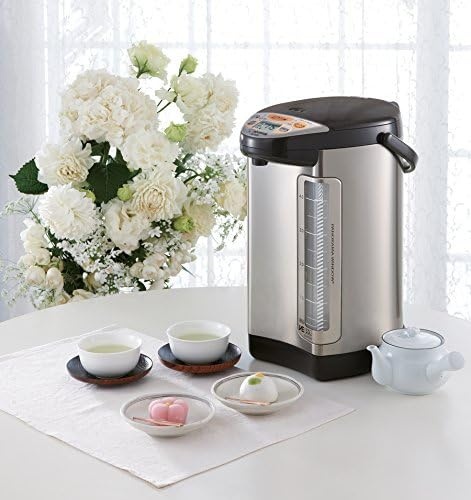 image:imageZojirushi CVDCC50 VE Hybrid Water Boiler amp Warmer 50 Liter 169oz Dark BrownStainless Dark Brown