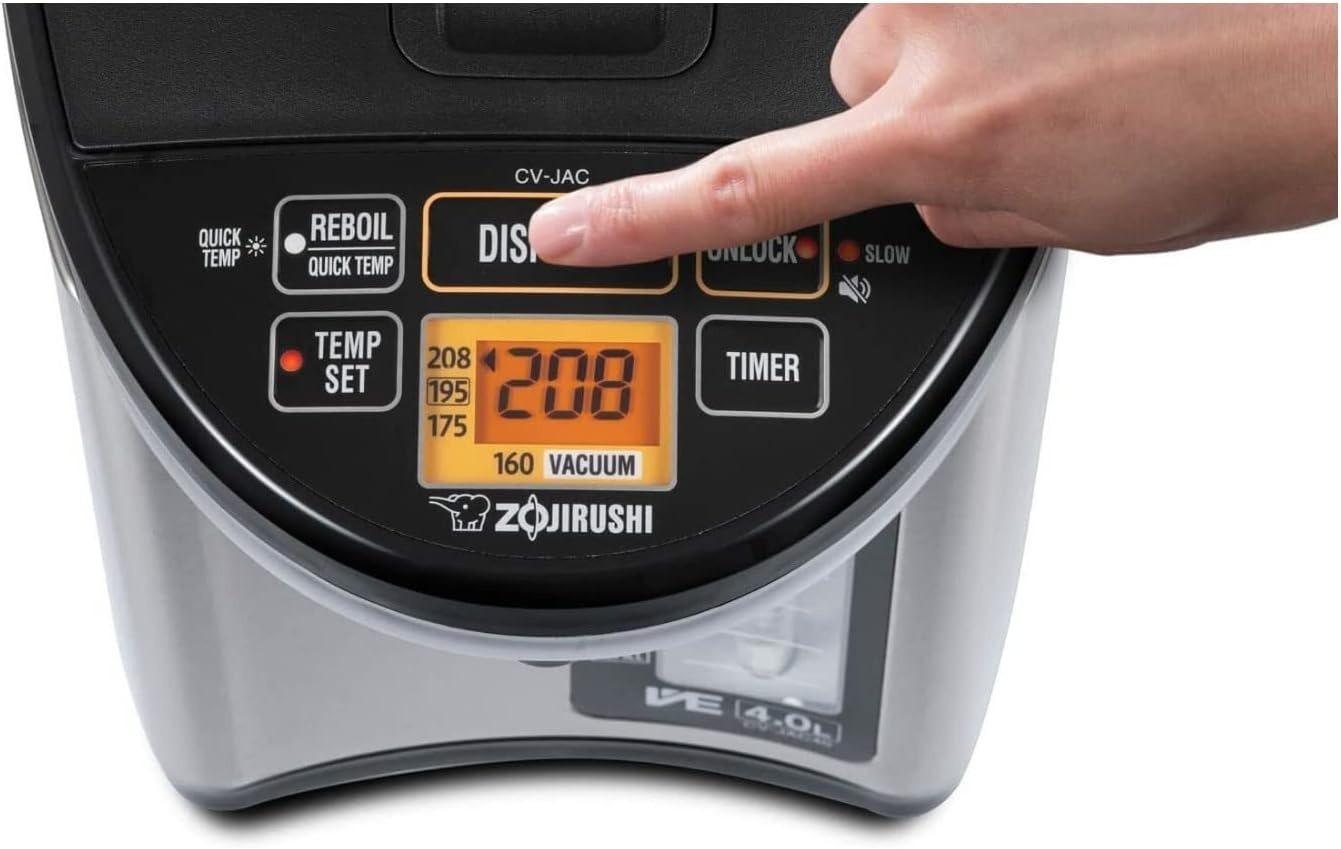 image:imageZojirushi CVJAC50XB 50 Liter VE Hybrid Water Boiler and Warmer Stainless BlackBoiler