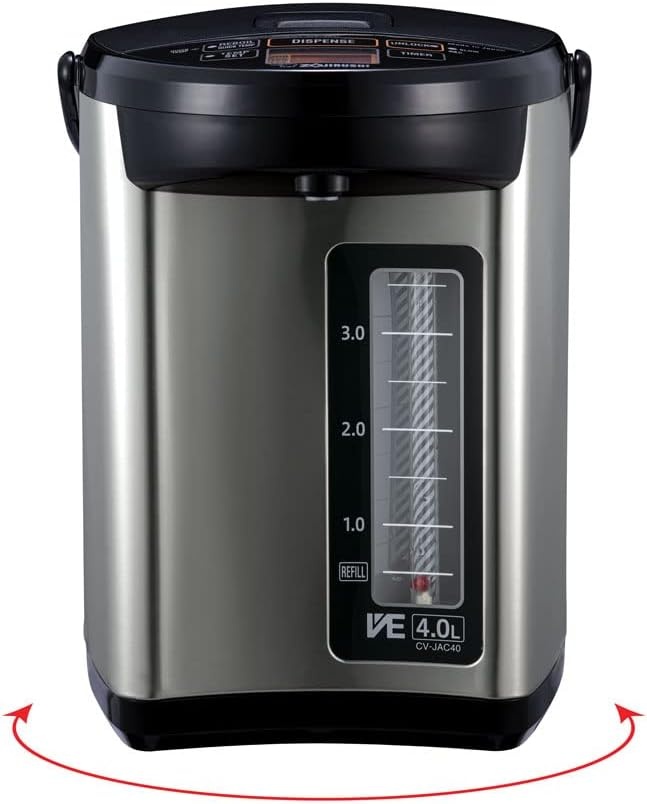 image:imageZojirushi CVJAC50XB 50 Liter VE Hybrid Water Boiler and Warmer Stainless BlackBoiler