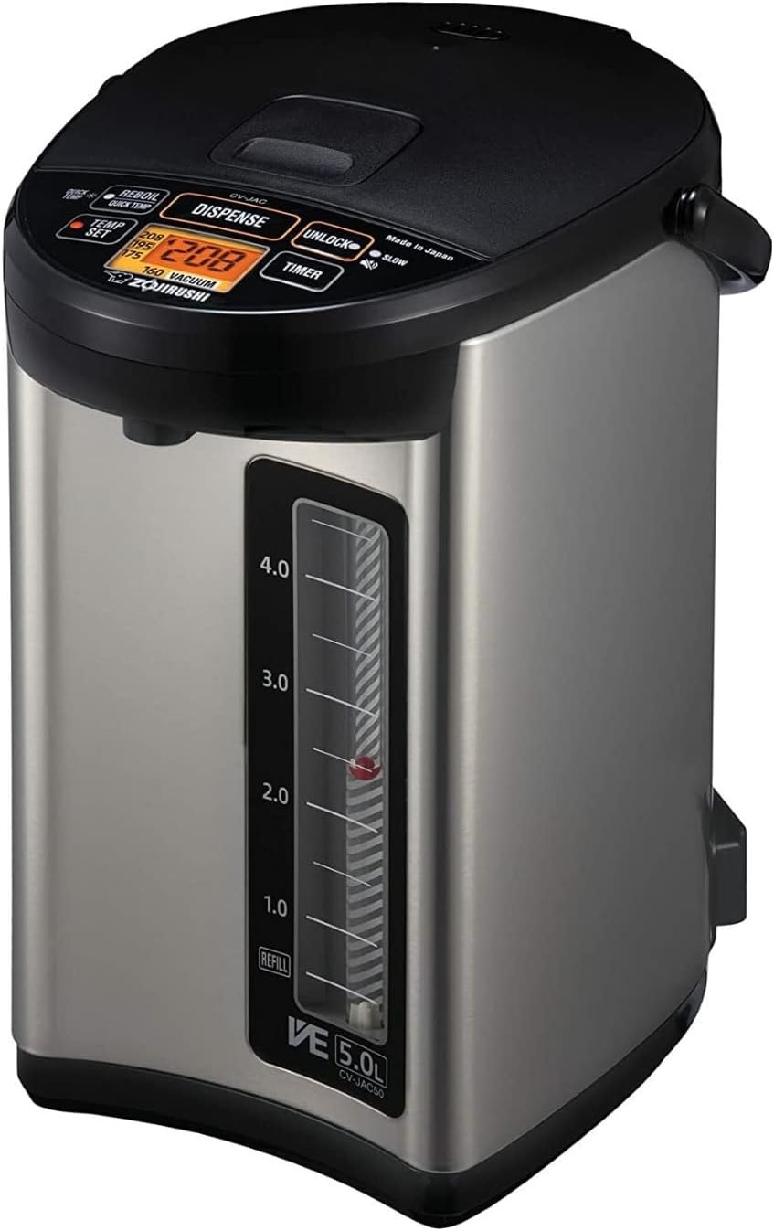 image:imageZojirushi CVJAC50XB 50 Liter VE Hybrid Water Boiler and Warmer Stainless BlackBoiler
