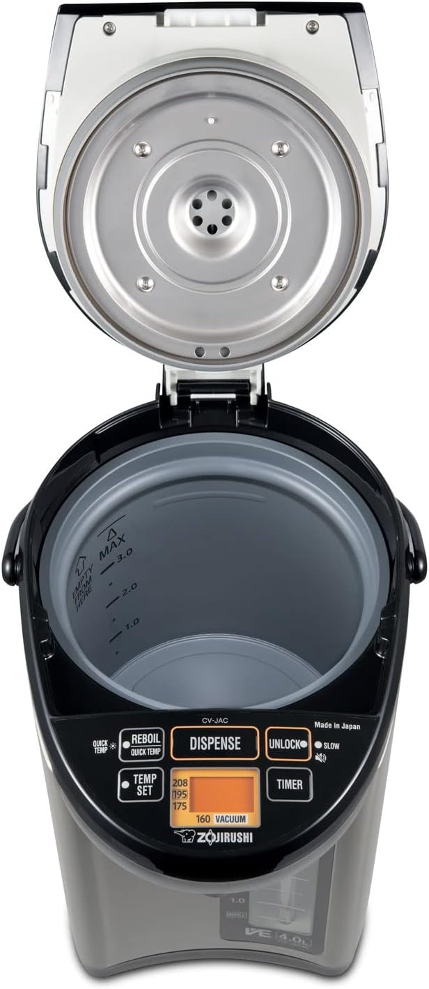 image:imageZojirushi CVJAC50XB 50 Liter VE Hybrid Water Boiler and Warmer Stainless BlackBoiler