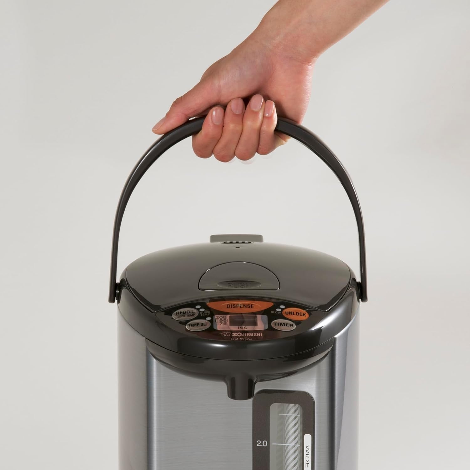 image:imageZojirushi Micom Water Boiler and Warmer 135 oz 4L Silver32 Quarts