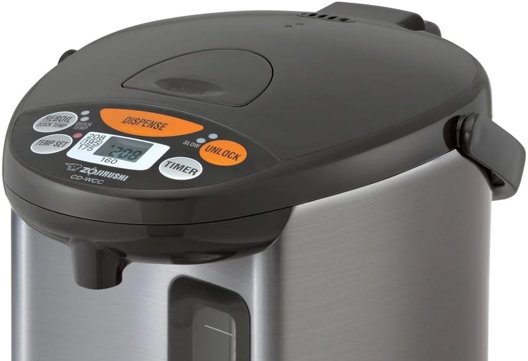 image:imageZojirushi Micom Water Boiler and Warmer 135 oz 4L Silver42 Quarts