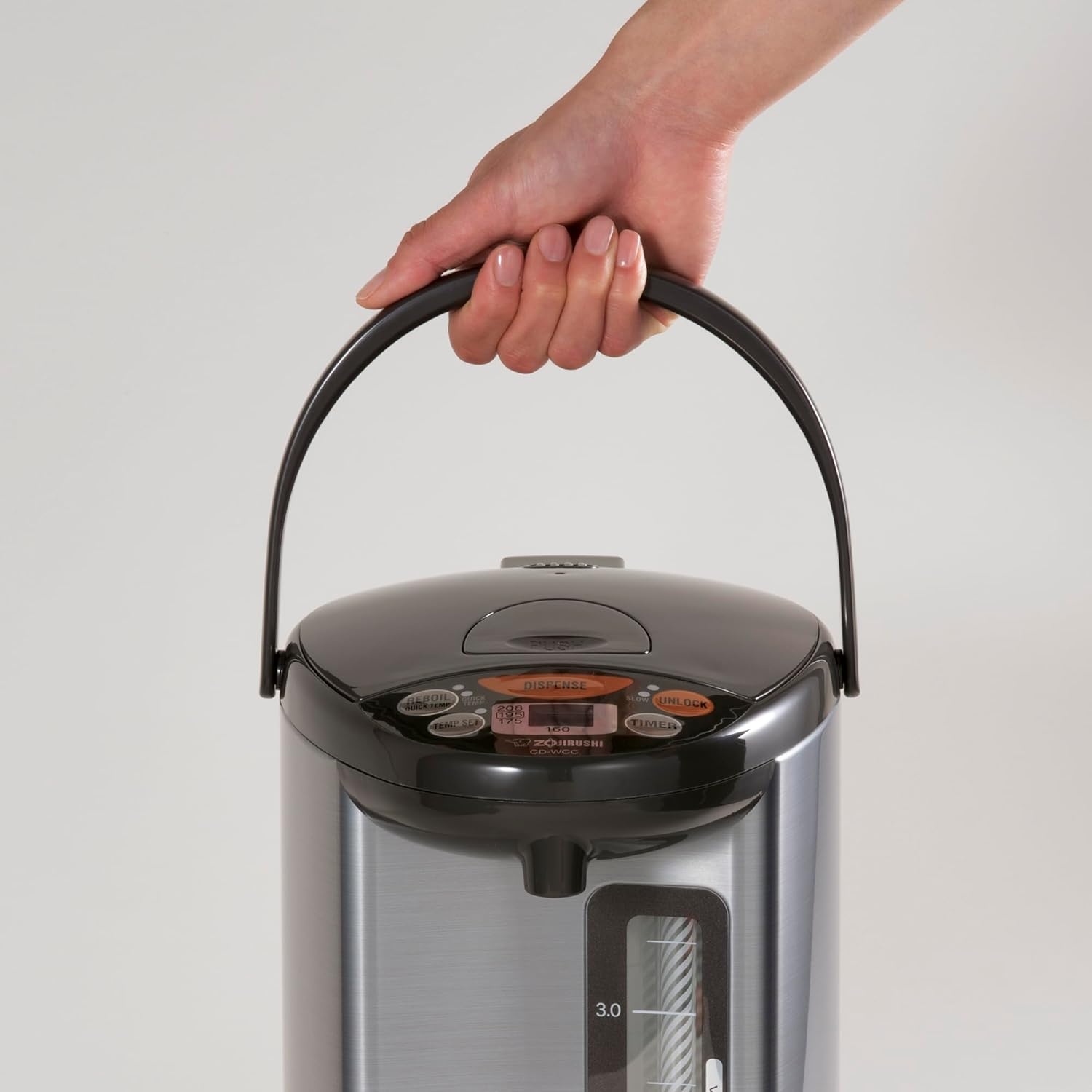 image:imageZojirushi Micom Water Boiler and Warmer 135 oz 4L Silver42 Quarts