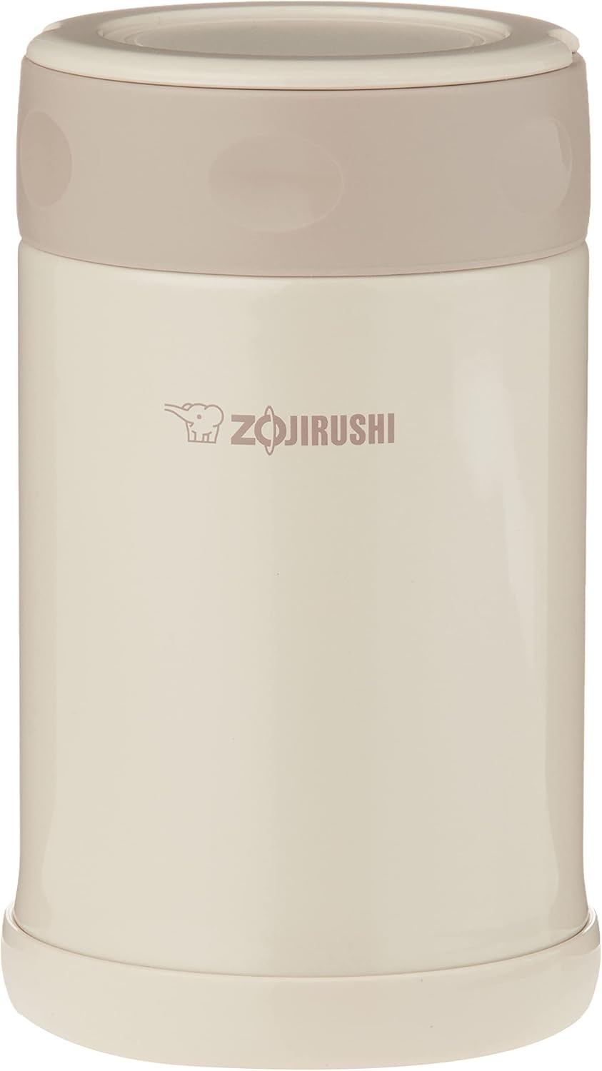 image:imageZojirushi Steel Food Jar 25Ounce BlackStainlessCream