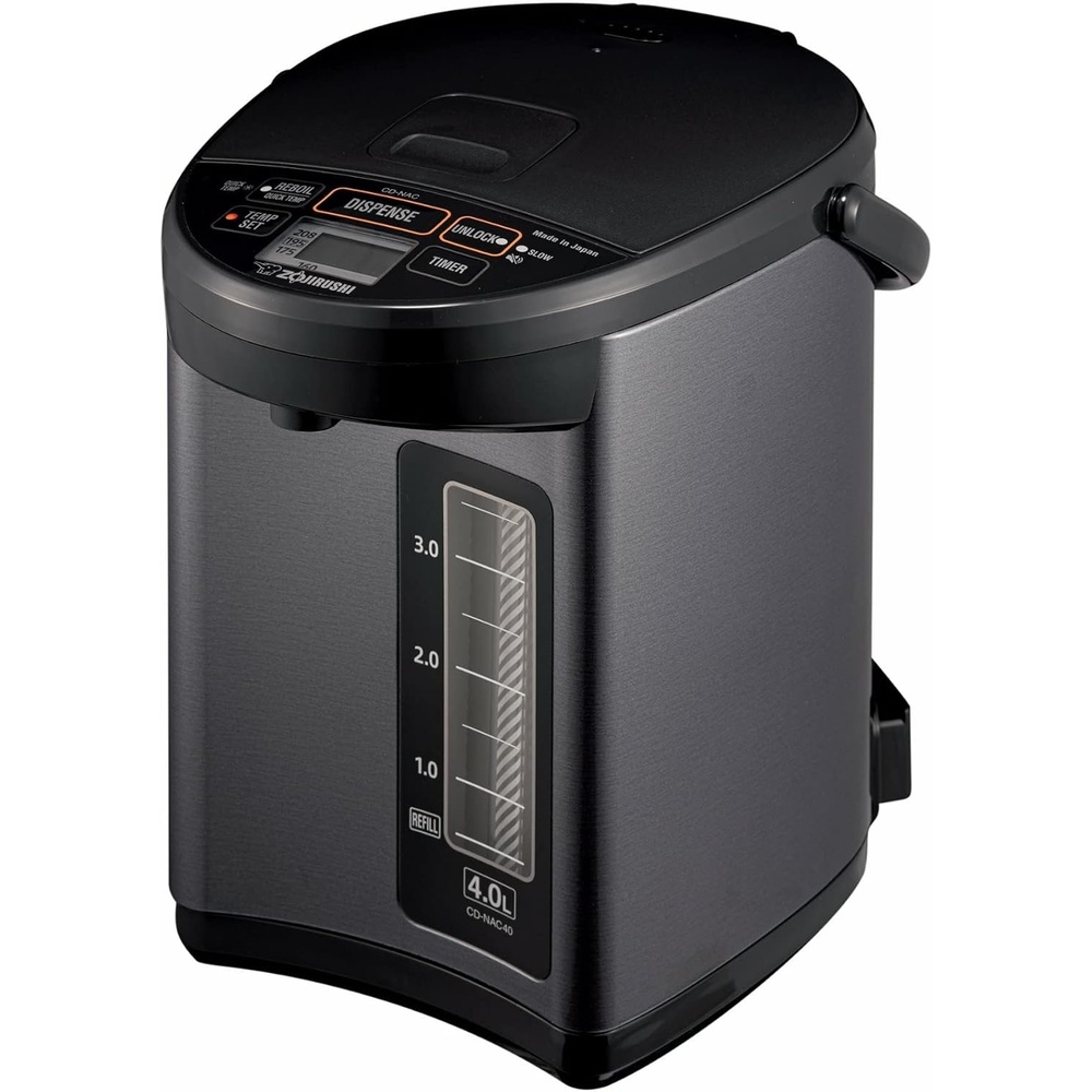 image:imageZojirushi CDNAC50BM Micom Water Boiler and Warmer 5Liter Metallic BlackMetallic Black