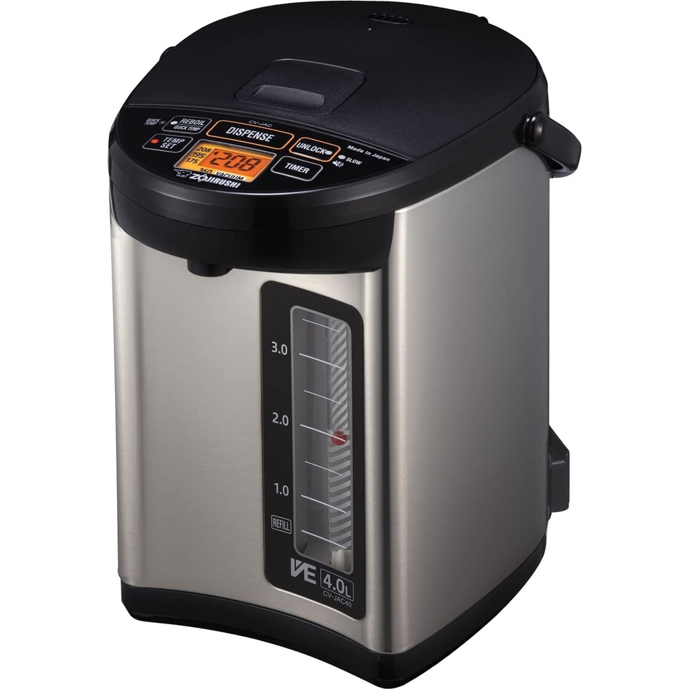 image:imageZojirushi CVJAC50XB 50 Liter VE Hybrid Water Boiler and Warmer Stainless BlackBoiler