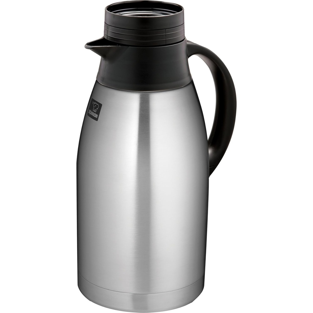 image:imageZojirushi Stainless Steel Vacuum Carafe with BrewThru Lid 64Ounce Black