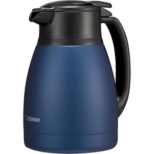 image:imageZojirushi SHHC10AD Stainless Steel Vacuum Carafe 1Liter Matte NavyMatte Navy
