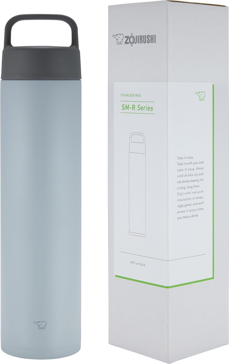 image:imageSMRB75E Stainless Carry Mug 25 ounce Light BlueLight Blue