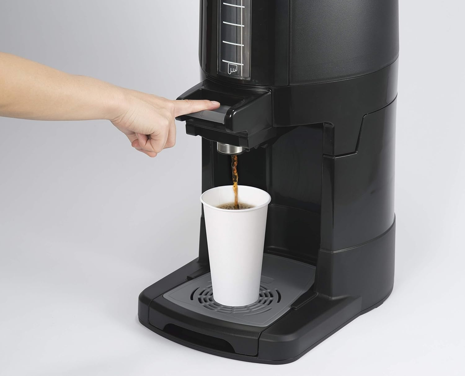image:imageSYBA60 Thermal Gravity Pot Beverage Dispenser 15 GallonBlack