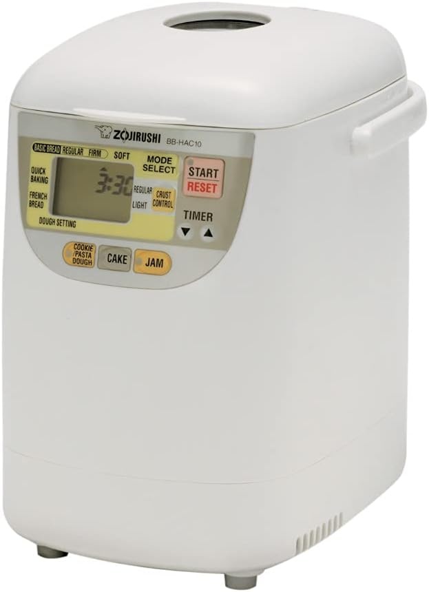 image:imageZojirushi BBHAC10 Home Bakery 1PoundLoaf Programmable Mini Breadmaker White