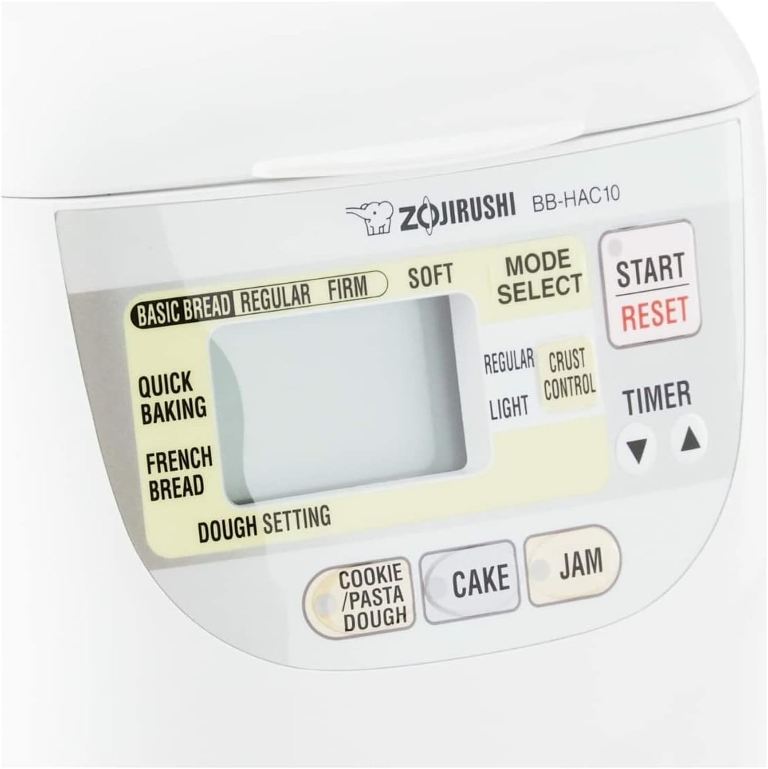image:imageZojirushi BBHAC10 Home Bakery 1PoundLoaf Programmable Mini Breadmaker White