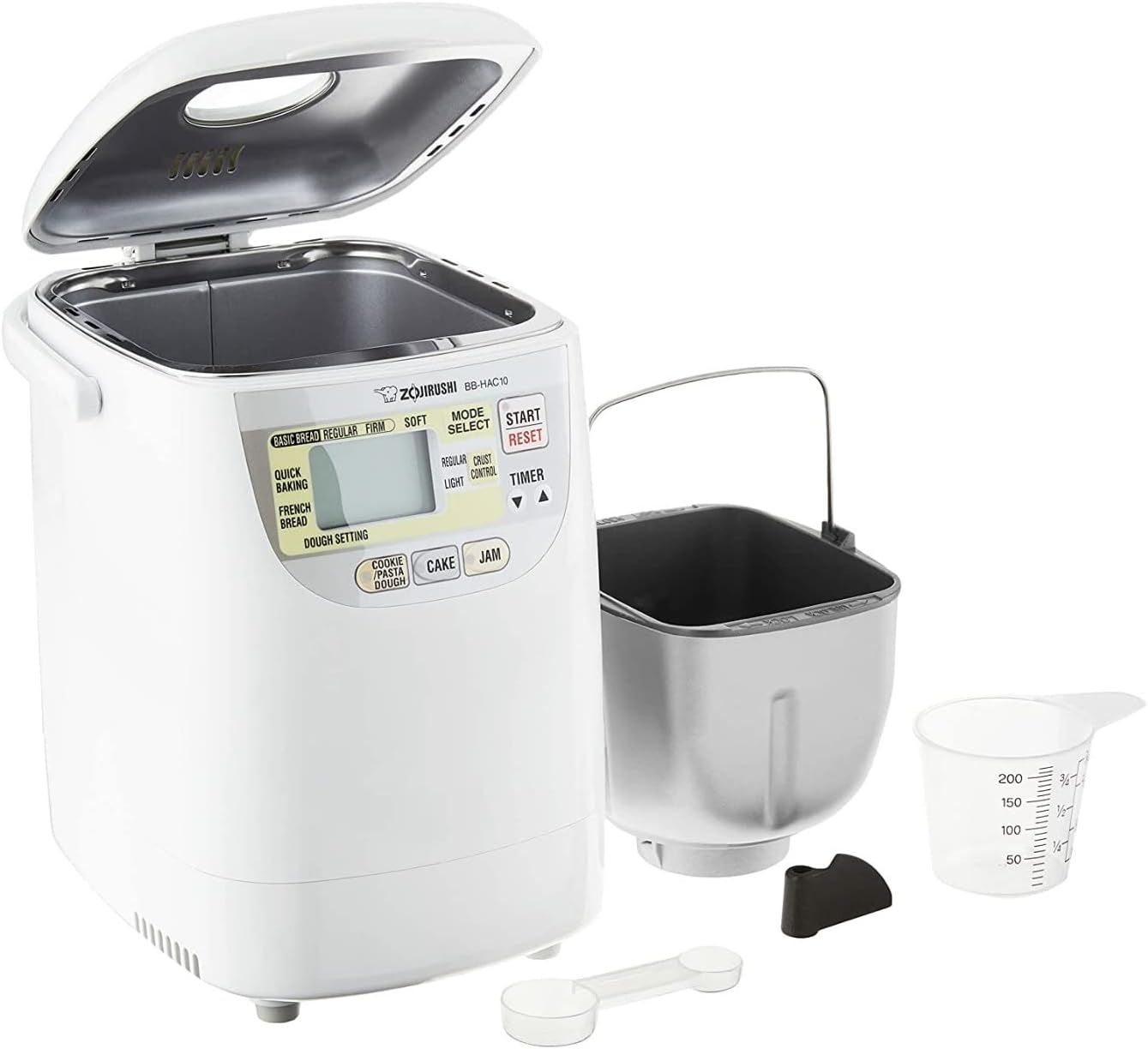 image:imageZojirushi BBHAC10 Home Bakery 1PoundLoaf Programmable Mini Breadmaker White