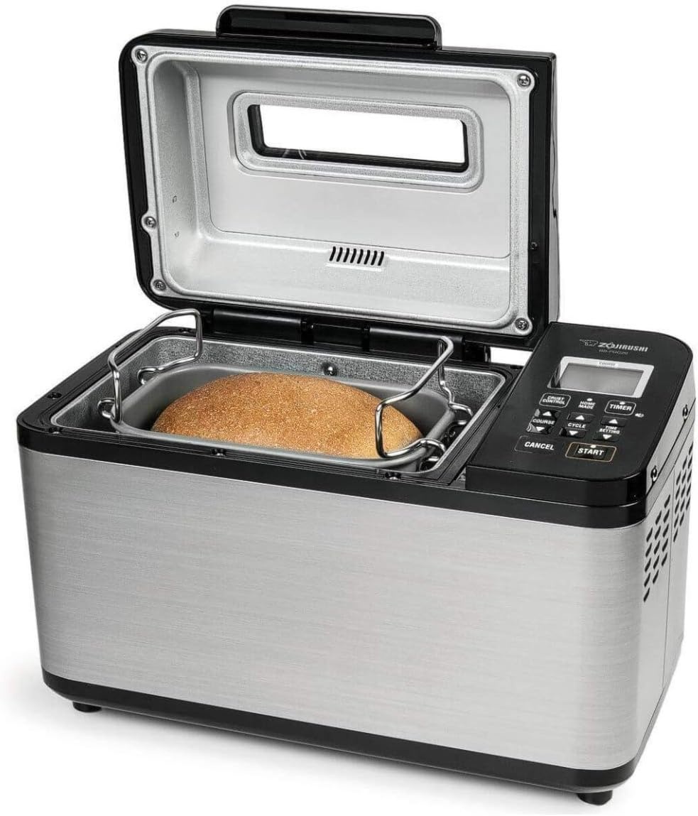 image:imageZojirushi BBPDC20BA Home Bakery Virtuoso Plus Breadmaker 2 lb loaf of breadBreadmaker