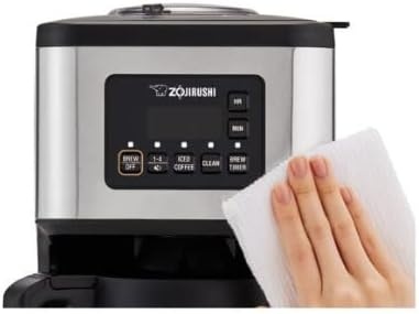 image:imageZojirushi Dome Brew Classic Coffee Maker Stainless BlackProgramable