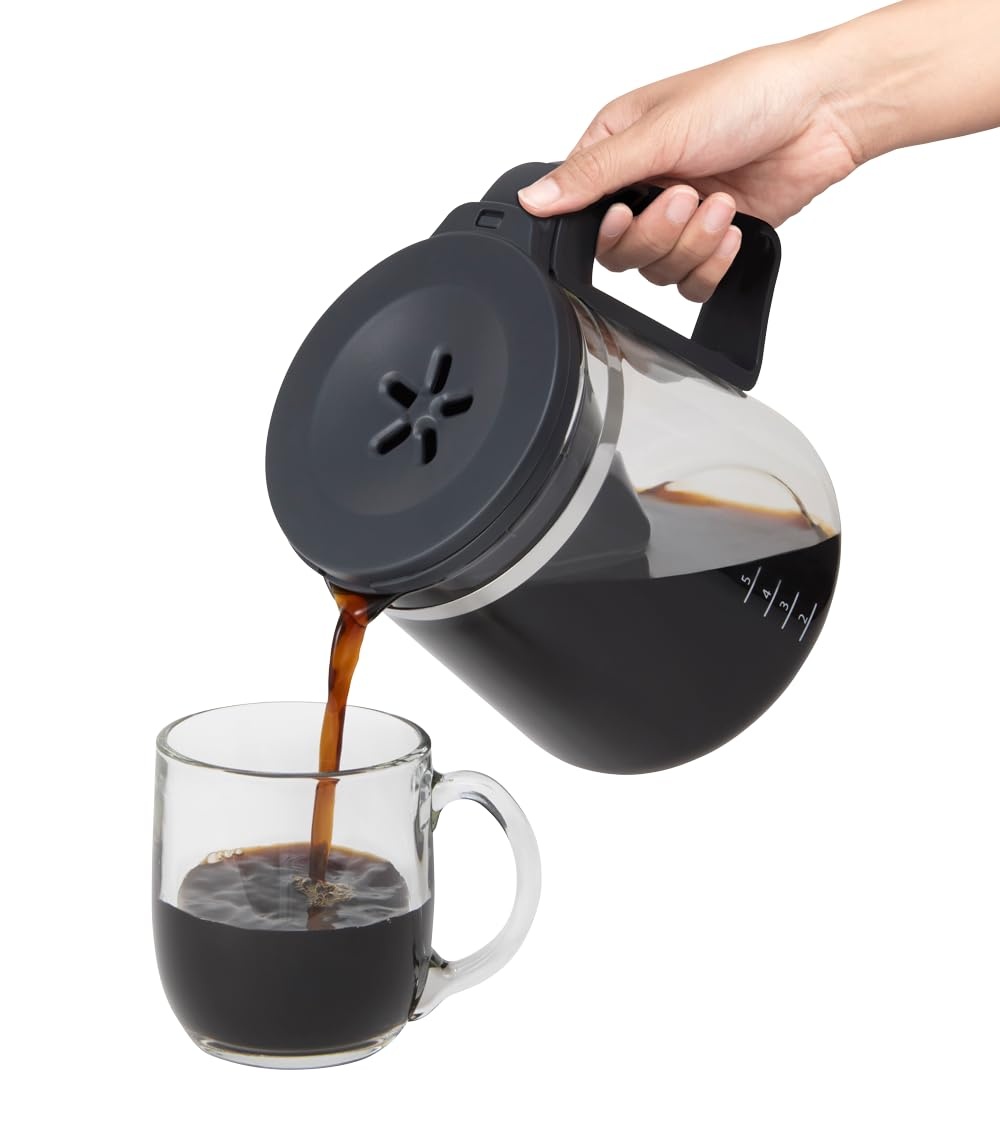 image:imageZojirushi ECDAC50BA ZUTTO Coffee Maker 5 Cups Black PFASfreeRed