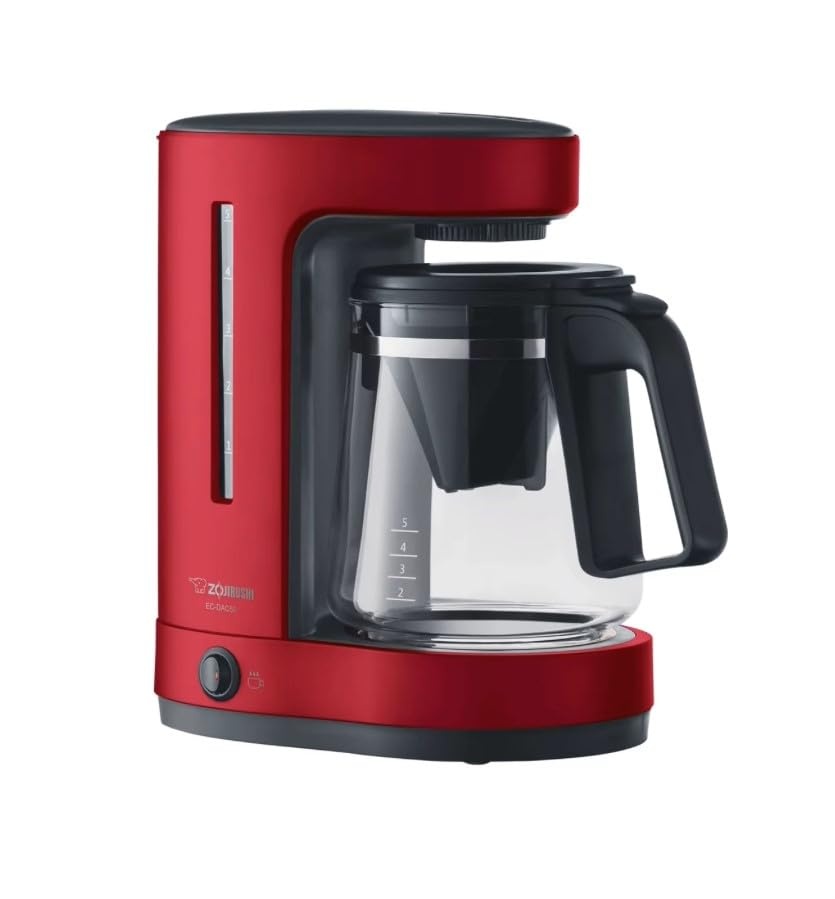 image:imageZojirushi ECDAC50RA ZUTTO Coffee Maker 5 Cups Red PFASfreeRed