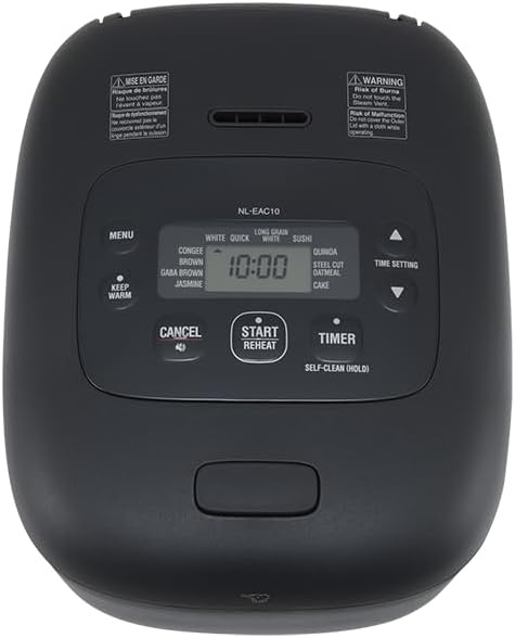 image:imageZojirushi NLEAC10BA Micom Rice Cooker amp Warmer 55 Cups BlackBlack