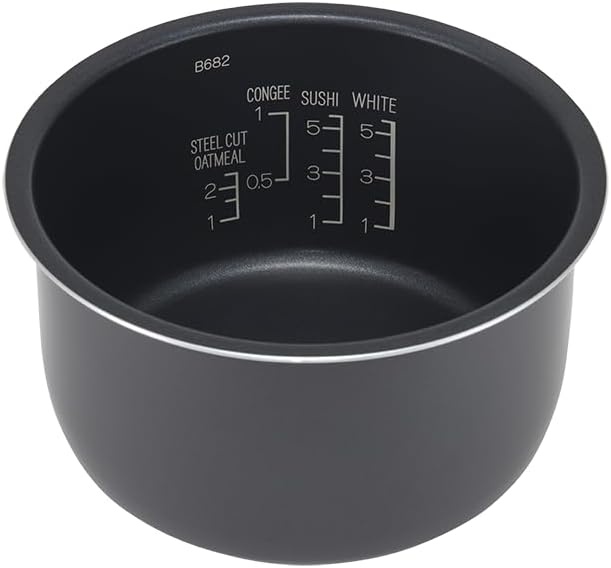 image:imageZojirushi NLEAC10BA Micom Rice Cooker amp Warmer 55 Cups BlackWhite