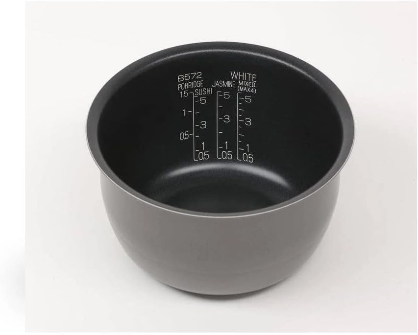 image:imageZojirushi NPNWC10XB 55Cup Pressure Induction Heating Rice Cooker and Warmer Stainless Black
