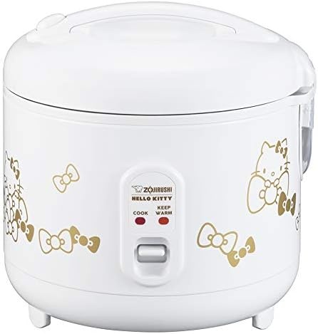 image:imageZojirushi NSRPC10FJ Rice Cooker and Warmer 10Liter TulipHello Kitty White