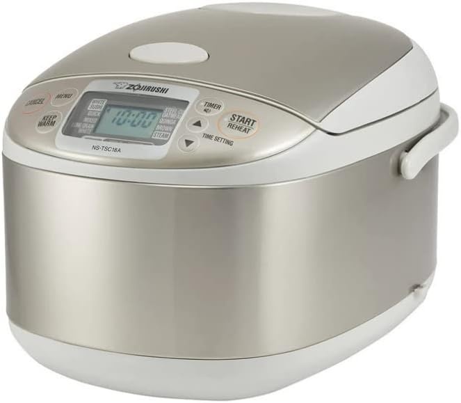 image:imageZojirushi NSTSC10 512Cup Uncooked Micom Rice Cooker and Warmer 10Liter10 cups
