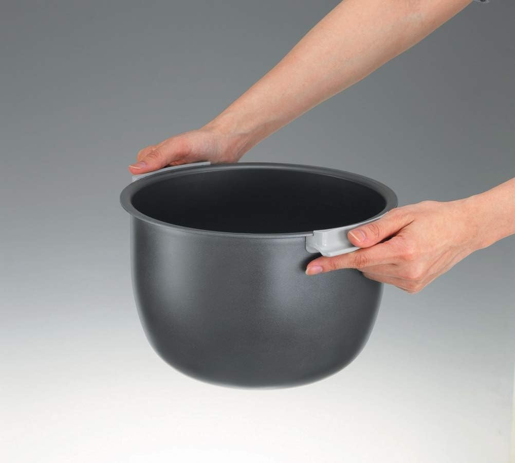 image:imageZojirushi NSZCC10 512Cup Neuro Fuzzy Rice Cooker and Warmer Premium White10Cup uncooked rice