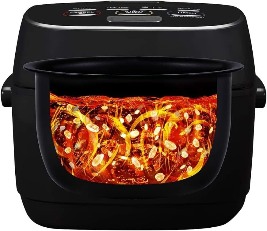 image:imageZojirushi NWJEC10BA Pressure Induction Heating IH Rice Cooker amp Warmer 55Cup Made in Japan10Cup