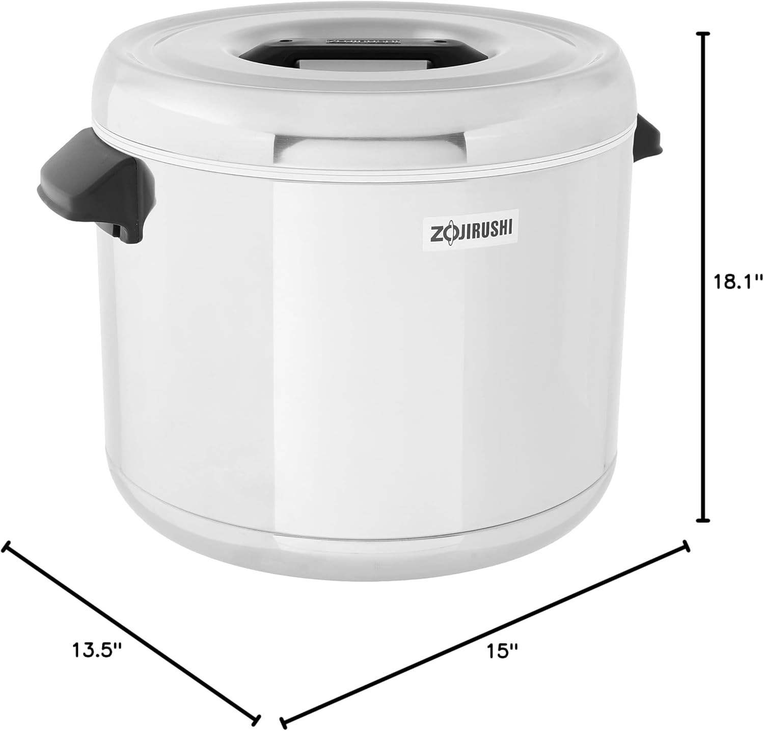 image:imageZojirushi RDS600 6Liter Thermal Rice Warmer Stainless SteelSilver