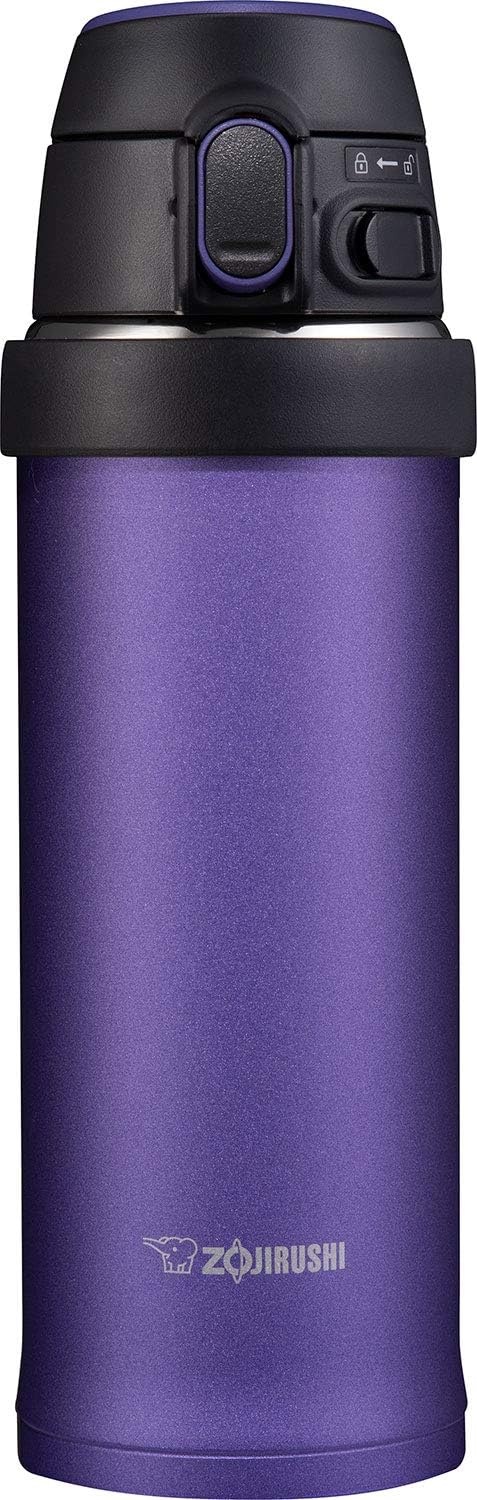 image:imageZojirushi SMQHE60GK FlipandGo Stainless Mug 20Ounce TealPurple Dusk