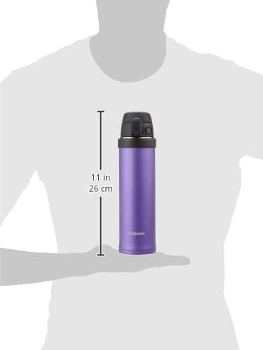 image:imageZojirushi SMQHE60GK FlipandGo Stainless Mug 20Ounce TealPurple Dusk