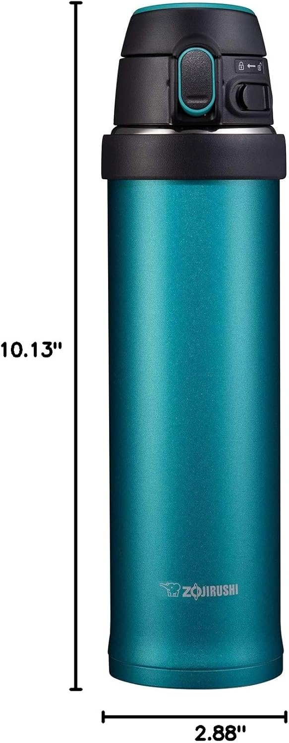 image:imageZojirushi SMQHE60GK FlipandGo Stainless Mug 20Ounce TealTeal