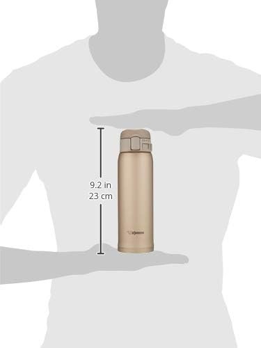 image:imageZojirushi SMSA36PB Stainless Steel Mug 12Ounce Pearl PinkBeige Gold