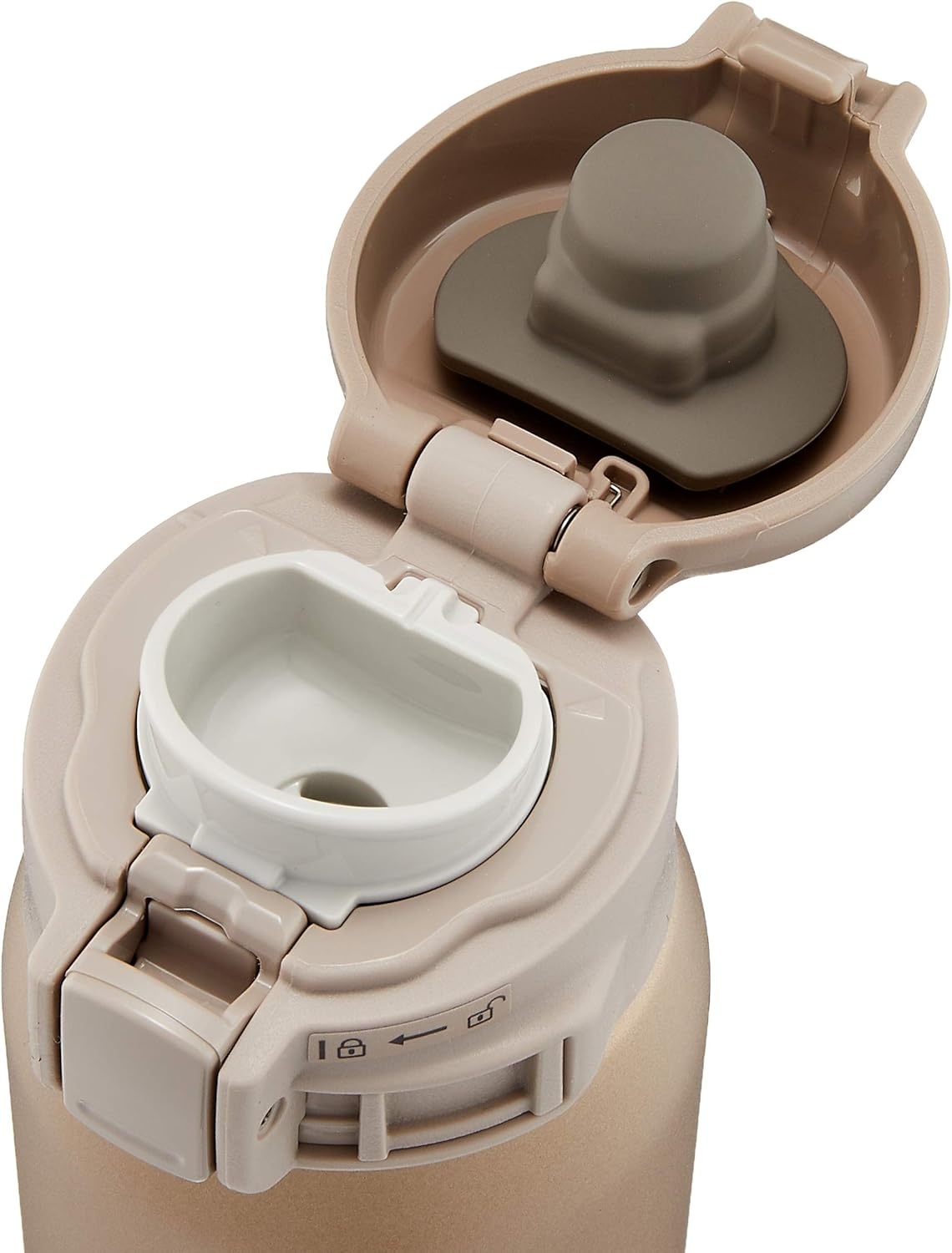 image:imageZojirushi SMSA36PB Stainless Steel Mug 12Ounce Pearl PinkBeige Gold