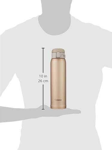 image:imageZojirushi SMSA36PB Stainless Steel Mug 12Ounce Pearl PinkBeige Gold