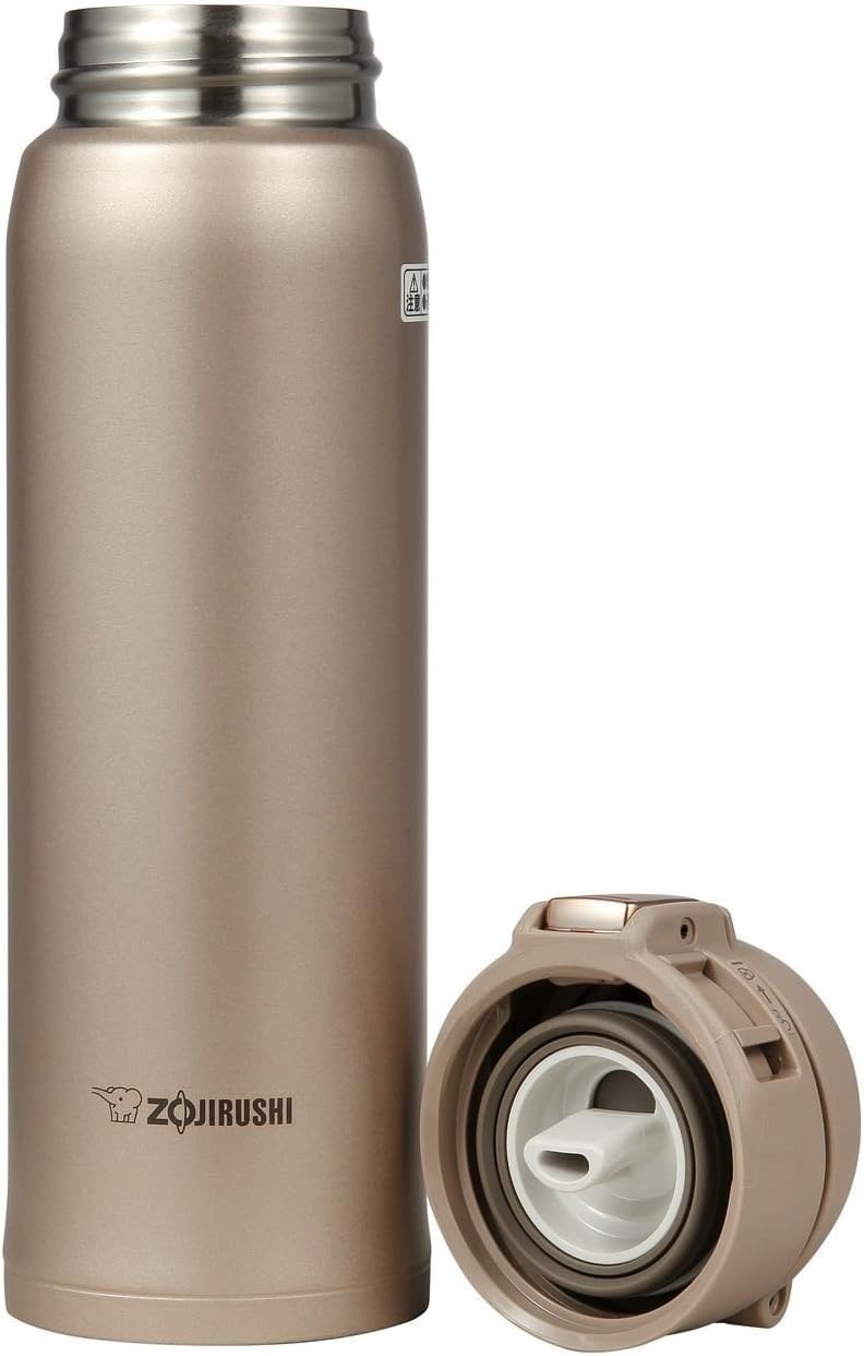 image:imageZojirushi SMSA36PB Stainless Steel Mug 12Ounce Pearl PinkCinnamon Gold