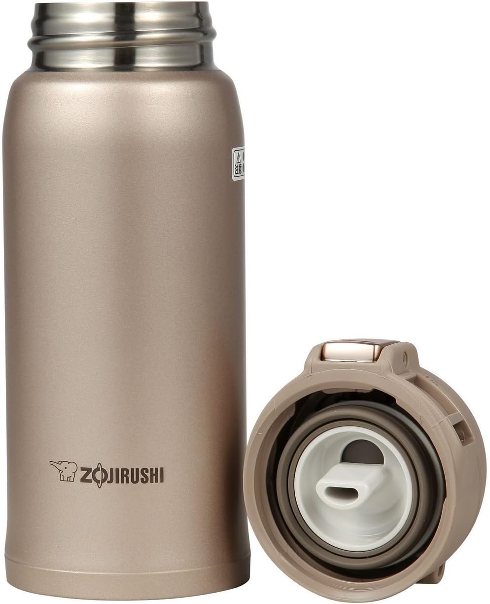 image:imageZojirushi SMSA36PB Stainless Steel Mug 12Ounce Pearl PinkCinnamon Gold