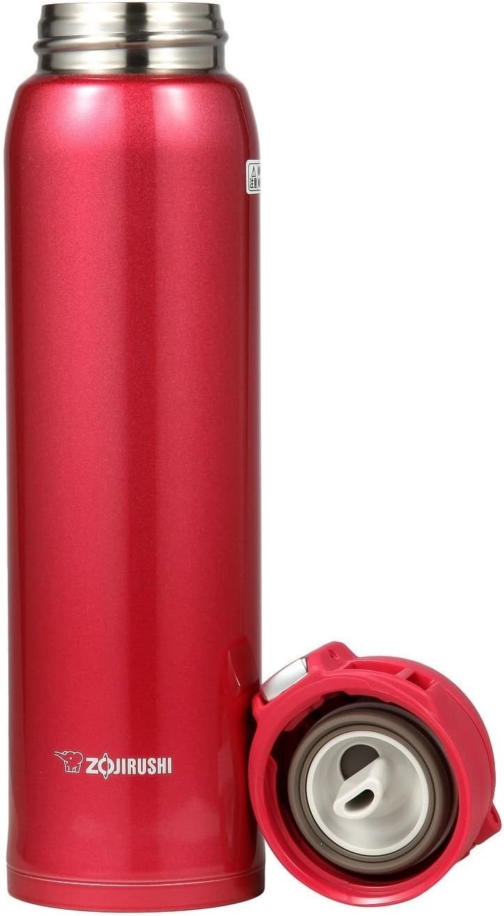 image:imageZojirushi SMSA36PB Stainless Steel Mug 12Ounce Pearl PinkClear Red