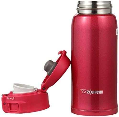 image:imageZojirushi SMSA36PB Stainless Steel Mug 12Ounce Pearl PinkClear Red