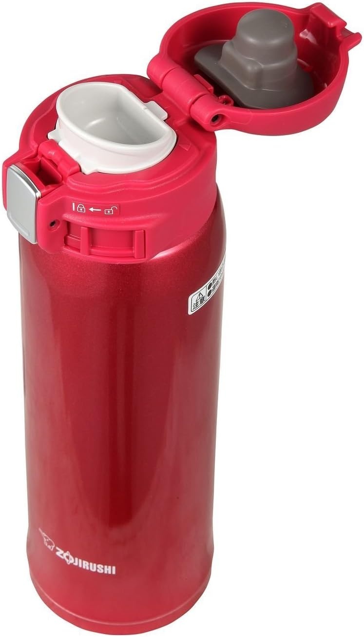 image:imageZojirushi SMSA36PB Stainless Steel Mug 12Ounce Pearl PinkClear Red